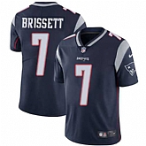 Nike New England Patriots #7 Jacoby Brissett Navy Blue Team Color NFL Vapor Untouchable Limited Jersey,baseball caps,new era cap wholesale,wholesale hats